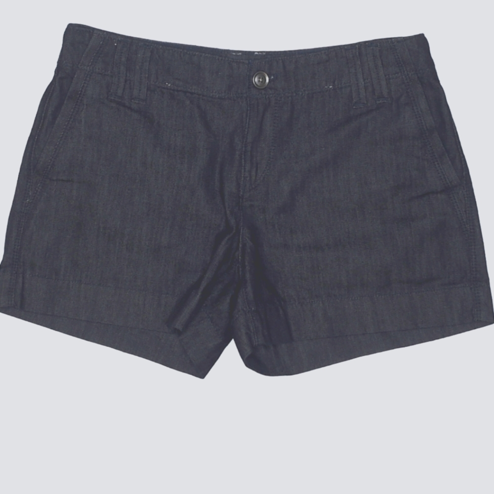 Ann Taylor LOFT Cotton/Denim Shorts - Size 0